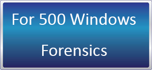 دوره آنلاین For 500 Windows Forensics