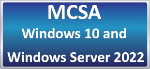 دوره آنلاین MCSA: Windows 10 and Windows Server 2022